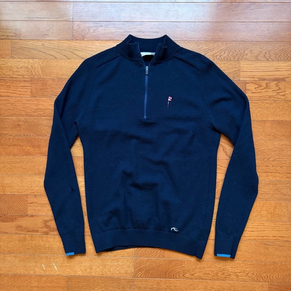KJUS Other - Kjus Wool Quarter Zip Sweater Golf Pullover